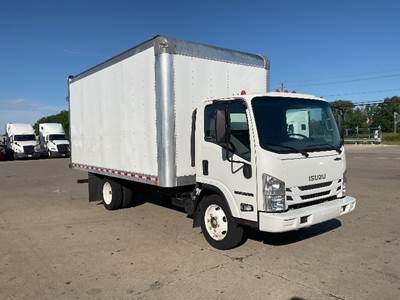 Isuzu NPR EFI Box Truck - 350HP, 6 Speed Automatic, Roll up Door