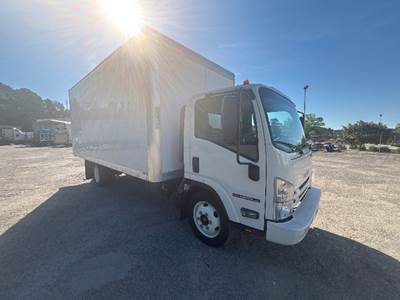 Isuzu NPR EFI Box Truck - 350HP, 6 Speed Automatic, Roll up Door