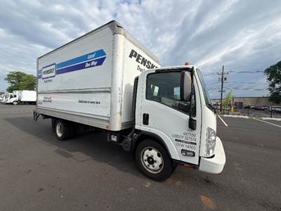 Isuzu NPR EFI Box Truck - 350HP, 6 Speed Automatic, Roll up Door