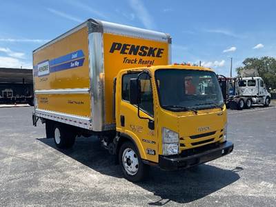 Isuzu NPR EFI Box Truck - 350HP, 6 Speed Automatic, Roll up Door