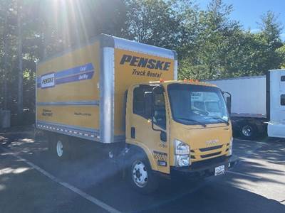 Isuzu NPR EFI Box Truck - 350HP, 6 Speed Automatic, Roll up Door