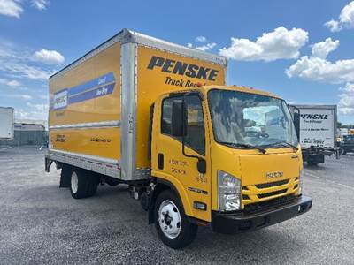 Isuzu NPR EFI Box Truck - 350HP, 6 Speed Automatic, Roll up Door