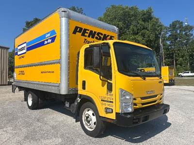 Isuzu NPR EFI Box Truck - 350HP, 6 Speed Automatic, Roll up Door