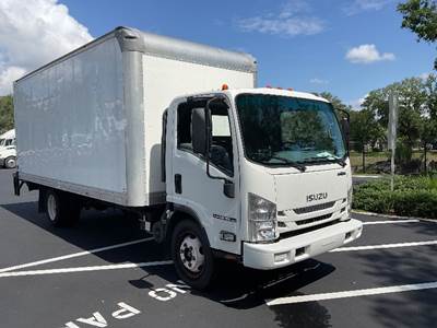 Isuzu NPR EFI Box Truck - 297HP, 6 Speed Automatic, Roll up Door