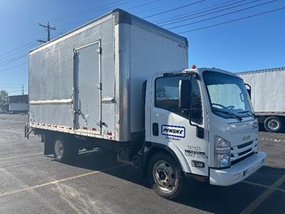 Isuzu NPR EFI Box Truck - 401HP, 6 Speed Automatic, Roll up Door