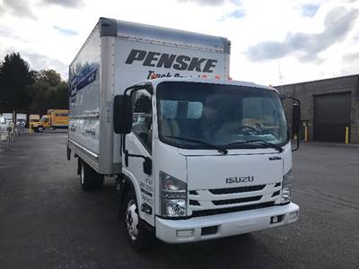 Isuzu NPR EFI Box Truck - 350HP, 6 Speed Automatic, Roll up Door