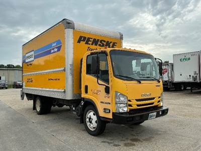 Isuzu NPR EFI Box Truck - 350HP, 6 Speed Automatic, Roll up Door