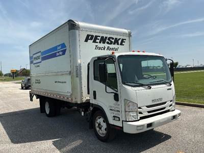 Isuzu NPR EFI Box Truck - 350HP, 6 Speed Automatic, Roll up Door