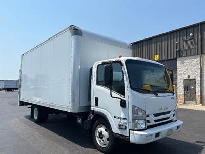 Isuzu NPR EFI Box Truck - 297HP, 6 Speed Automatic, Roll up Door