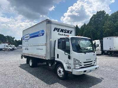 Isuzu NPR EFI Box Truck - 297HP, 6 Speed Automatic, Roll up Door