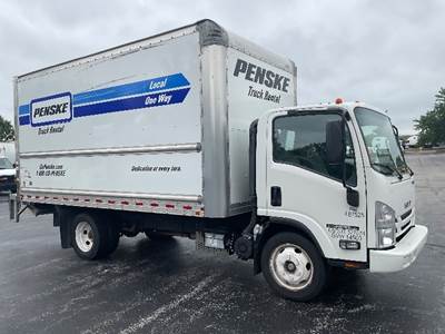 Isuzu NPR EFI Box Truck - 350HP, 6 Speed Automatic, Roll up Door