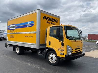 Isuzu NPR EFI Box Truck - 350HP, 6 Speed Automatic, Roll up Door