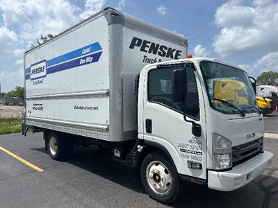 Isuzu NPR EFI Box Truck - 350HP, 6 Speed Automatic, Roll up Door