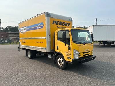 Isuzu NPR EFI Box Truck - 350HP, 6 Speed Automatic, Roll up Door