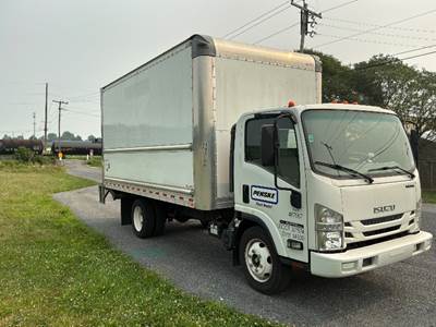 Isuzu NPR EFI Box Truck - 350HP, 6 Speed Automatic, Roll up Door