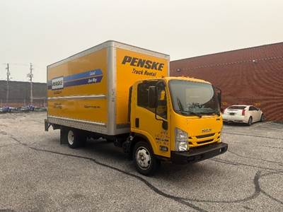 Isuzu NPR EFI Box Truck - 350HP, 6 Speed Automatic, Roll up Door