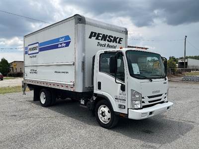 Isuzu NPR EFI Box Truck - 350HP, 6 Speed Automatic, Roll up Door