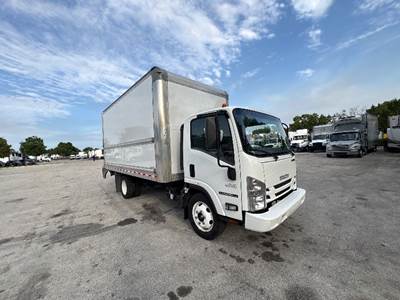 Isuzu NPR EFI Box Truck - 350HP, 6 Speed Automatic, Roll up Door
