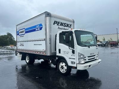 Isuzu NPR EFI Box Truck - 350HP, 6 Speed Automatic, Roll up Door