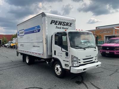 Isuzu NPR EFI Box Truck - 350HP, 6 Speed Automatic, Roll up Door