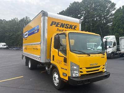 Isuzu NPR EFI Box Truck - 350HP, 6 Speed Automatic, Roll up Door