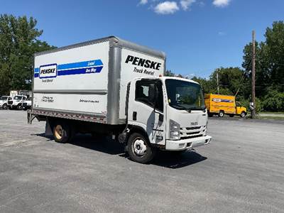 Isuzu NPR EFI Box Truck - 297HP, 6 Speed Automatic, Roll up Door