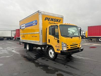 Isuzu NPR EFI Box Truck - 350HP, 6 Speed Automatic, Roll up Door