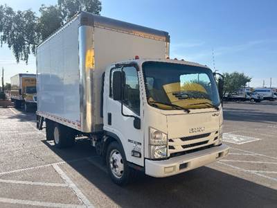 Isuzu NPR EFI Box Truck - 297HP, 6 Speed Automatic, Roll up Door