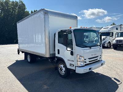 Isuzu NPR EFI Box Truck - 350HP, 6 Speed Automatic, Roll up Door