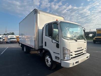 Isuzu NPR EFI Box Truck - 297HP, 6 Speed Automatic, Roll up Door
