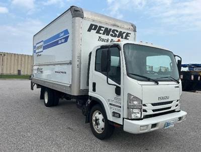 Isuzu NPR EFI Box Truck - 350HP, 6 Speed Automatic, Roll up Door