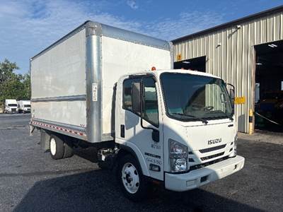 Isuzu NPR EFI Box Truck - 350HP, 6 Speed Automatic, Roll up Door