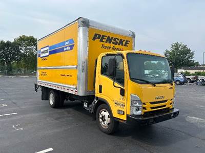 Isuzu NPR EFI Box Truck - 350HP, 6 Speed Automatic, Roll up Door