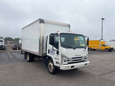 Isuzu NPR EFI Box Truck - 350HP, 6 Speed Automatic, Roll up Door