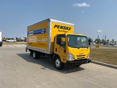Isuzu NPR EFI Box Truck - 350HP, 6 Speed Automatic, Roll up Door