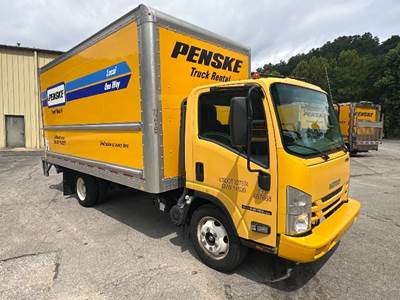 Isuzu NPR EFI Box Truck - 350HP, 6 Speed Automatic, Roll up Door