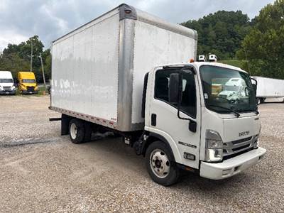 Isuzu NPR EFI Box Truck - 350HP, 6 Speed Automatic, Roll up Door