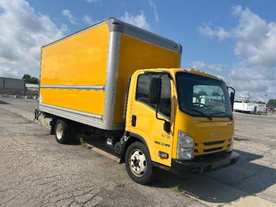 Isuzu NPR EFI Box Truck - 350HP, 6 Speed Automatic, Roll up Door