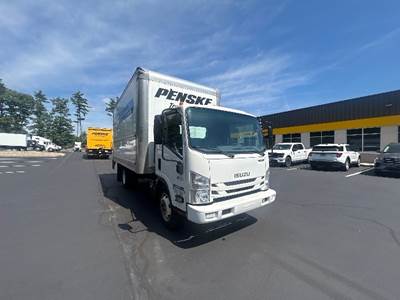 Isuzu NPR EFI Box Truck - 350HP, 6 Speed Automatic, Roll up Door