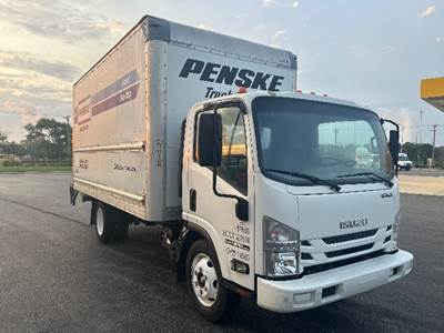 Isuzu NPR EFI Box Truck - 350HP, 6 Speed Automatic, Roll up Door