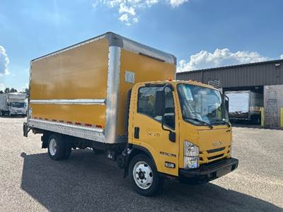 Isuzu NPR EFI Box Truck - 297HP, 6 Speed Automatic, Roll up Door