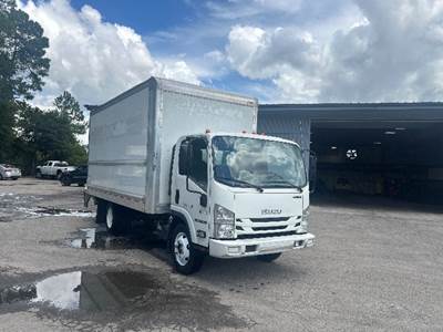 Isuzu NPR EFI Box Truck - 350HP, 6 Speed Automatic, Roll up Door