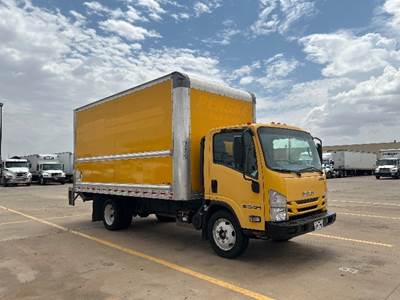 Isuzu NPR EFI Box Truck - 350HP, 6 Speed Automatic, Roll up Door