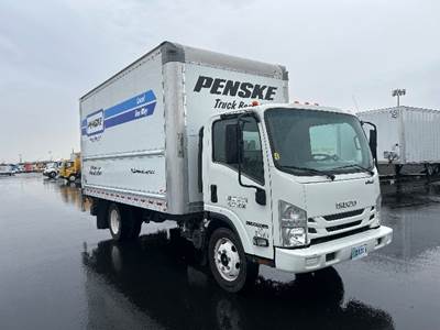 Isuzu NPR EFI Box Truck - 297HP, 6 Speed Automatic, Roll up Door