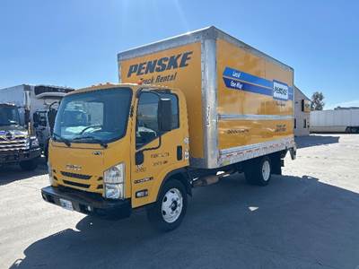Isuzu NPR EFI Box Truck - 350HP, 6 Speed Automatic, Roll up Door