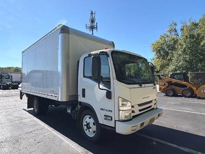 Isuzu NPR EFI Box Truck - 350HP, 6 Speed Automatic, Roll up Door