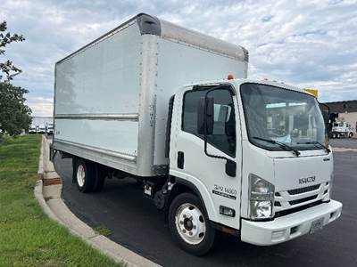Isuzu NPR EFI Box Truck - 297HP, 6 Speed Automatic, Roll up Door