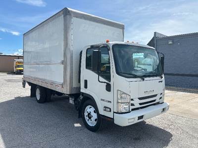 Isuzu NPR EFI Box Truck - 350HP, 6 Speed Automatic, Roll up Door