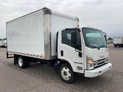 Isuzu NPR EFI Box Truck - 350HP, 6 Speed Automatic, Roll up Door