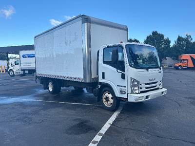 Isuzu NPR EFI Box Truck - 297HP, 6 Speed Automatic, Roll up Door